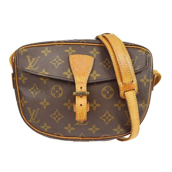 356387L Louis Vuitton Crossbody Bag Jeune Fille PM Brown Monogram - Picture 1 of 8